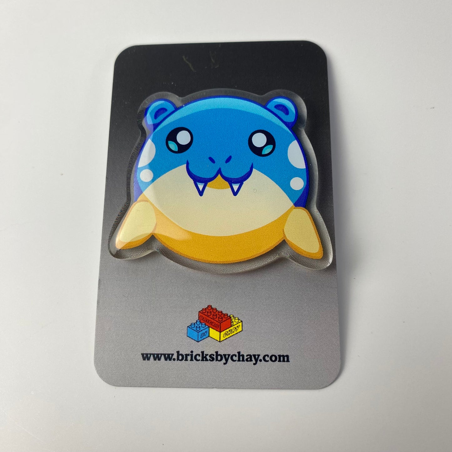 Spheal Pokémon Acrylic Pin