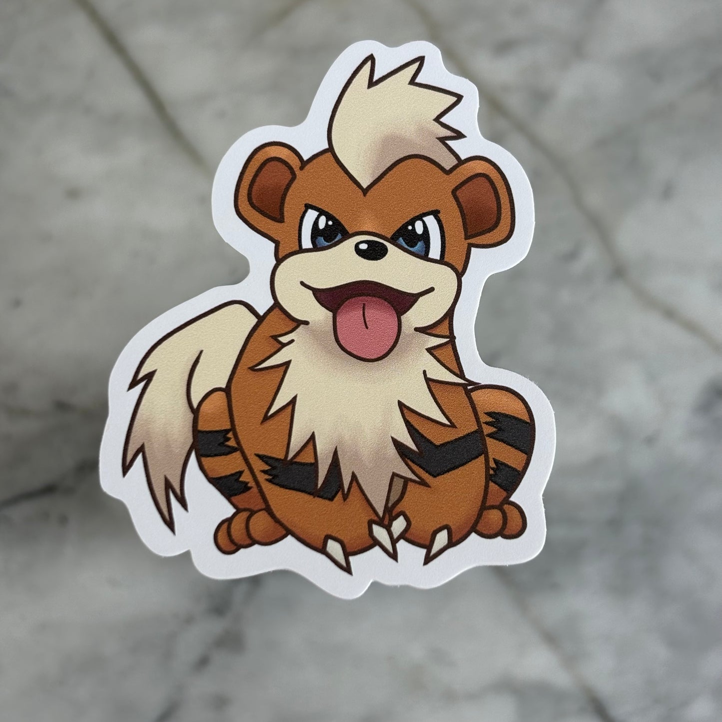 Growlithe Vinyl Sticker