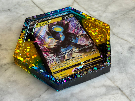 Luxray Pokemon Card Drinks Coaster