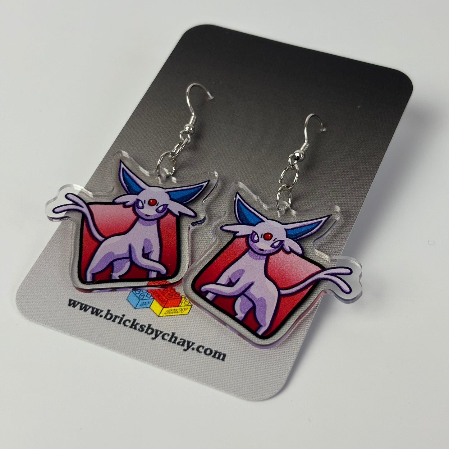 Eeveelution Pokemon Earrings - Eevee Sylveon Umbreon Espeon