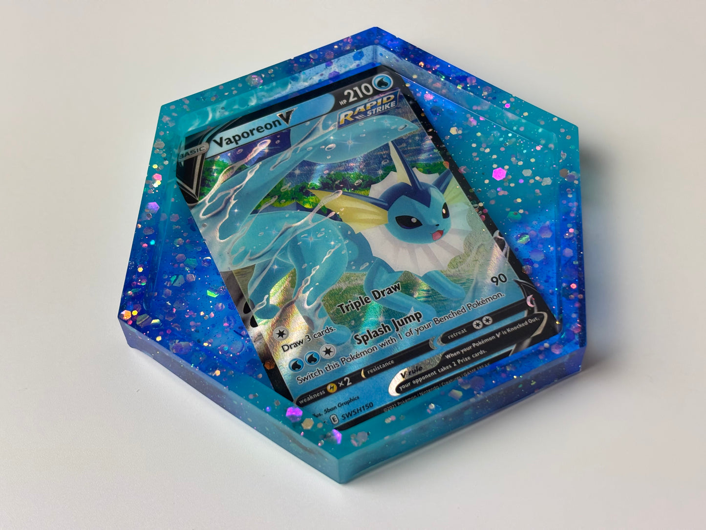 Vaporeon Pokemon Card Drinks Coaster