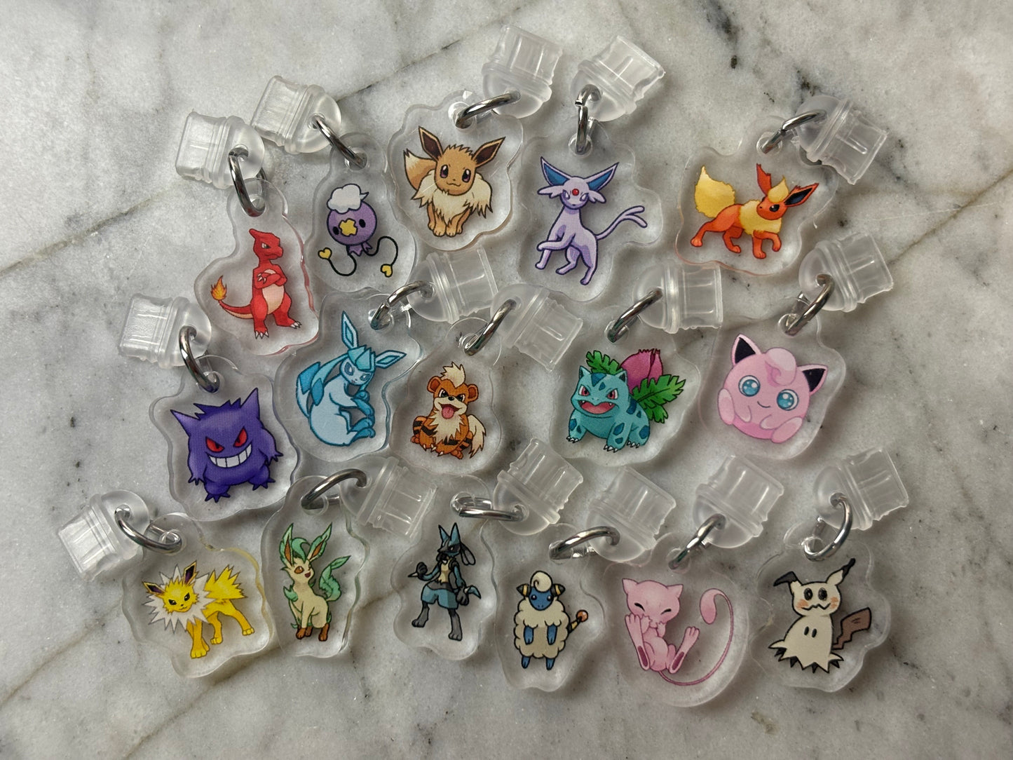 N-Z Pokemon Acrylic Phone Charms