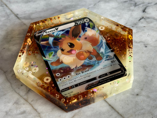 Eevee Pokemon Card Drinks Coaster