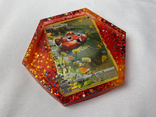 Paras Pokemon Card Drinks Coaster