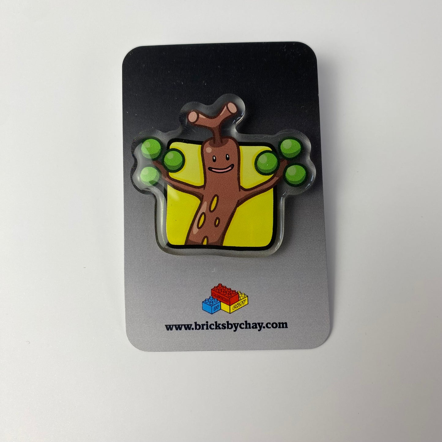 Sudowoodo Pokémon Acrylic Pin