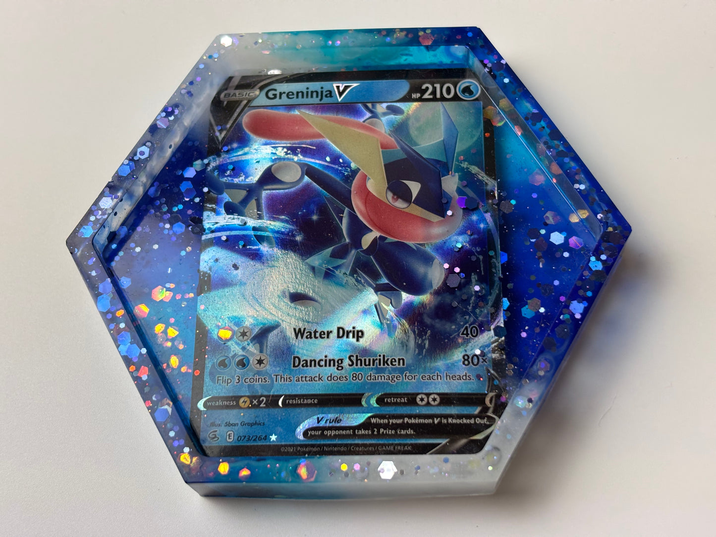 Greninja Pokemon Card Drinks Coaster