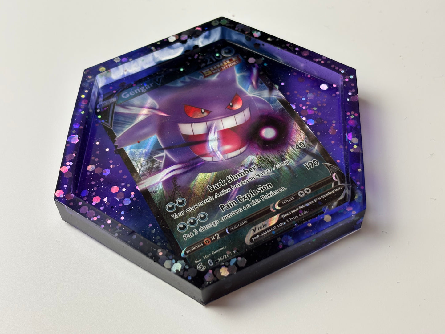 Gengar Pokemon Card Drinks Coaster