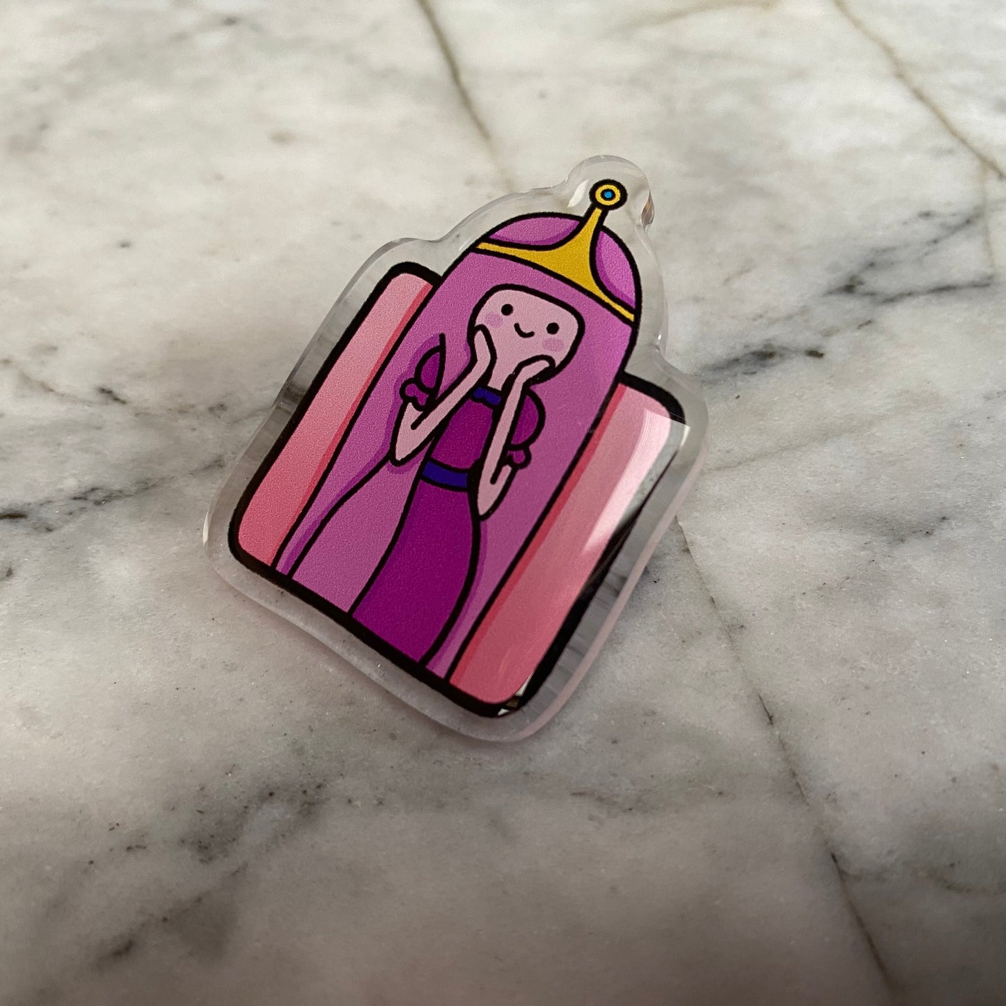 Princess Bubblegum and Marceline Adventure Time Acrylic Pins