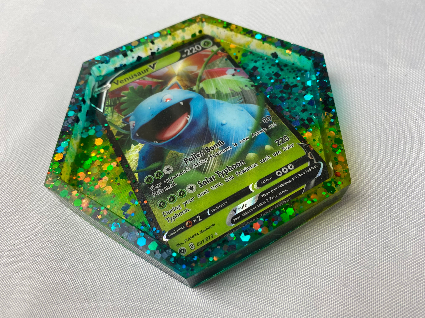 Venusaur V Pokemon Card Drinks Coaster