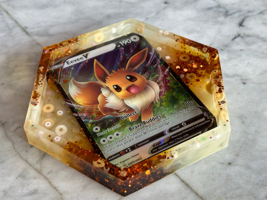 Eevee Pokemon Card Drinks Coaster