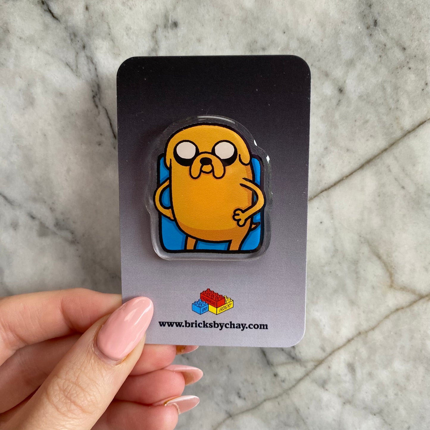 Finn and Jake Adventure Time Acrylic Pins