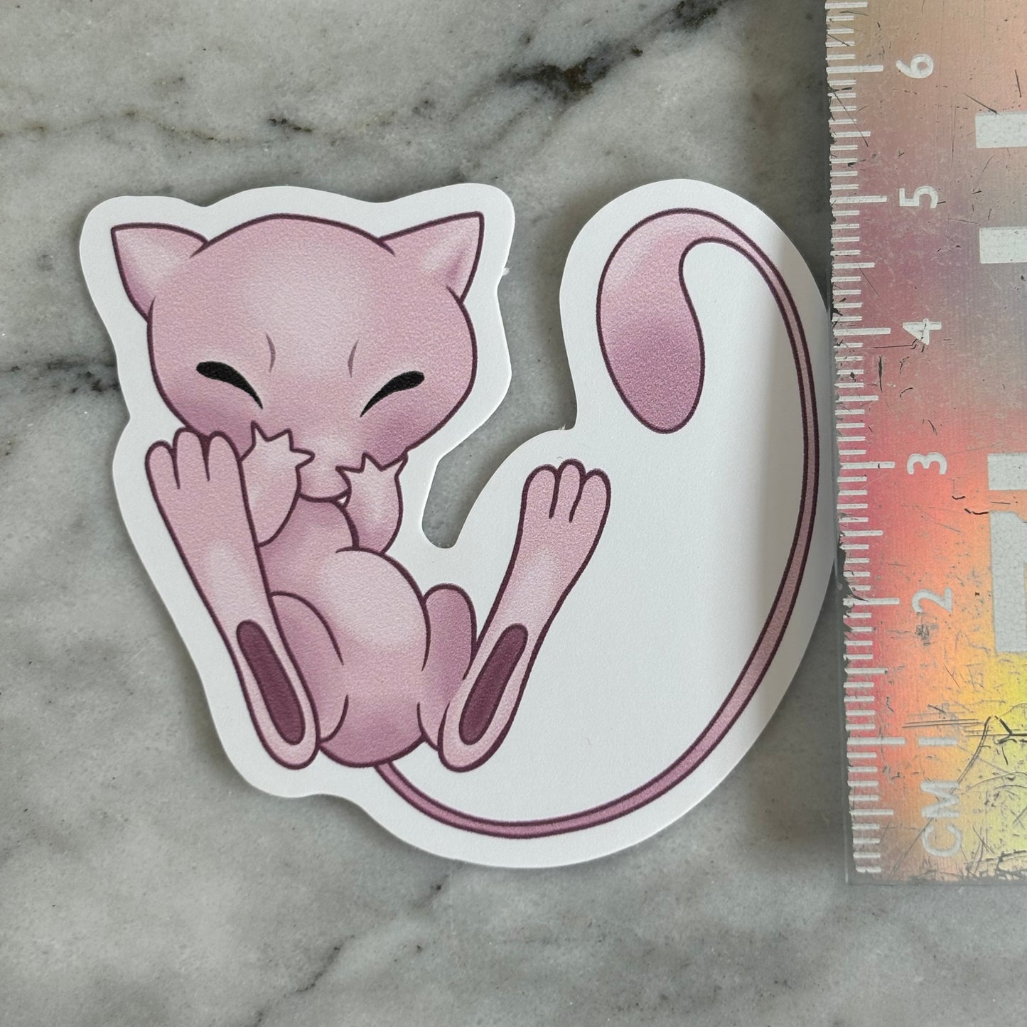 Mew Vinyl Sticker