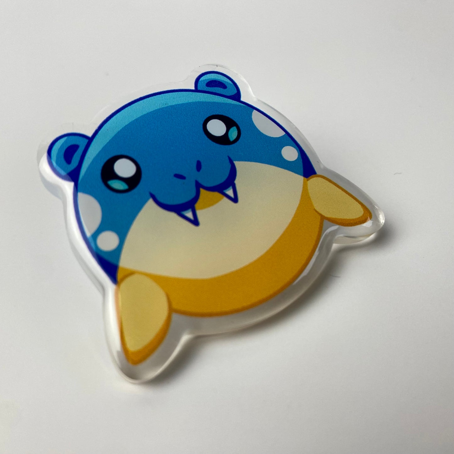 Spheal Pokémon Acrylic Pin