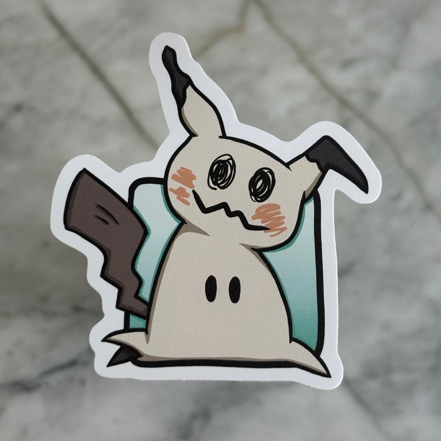 Mimikyu Vinyl Sticker