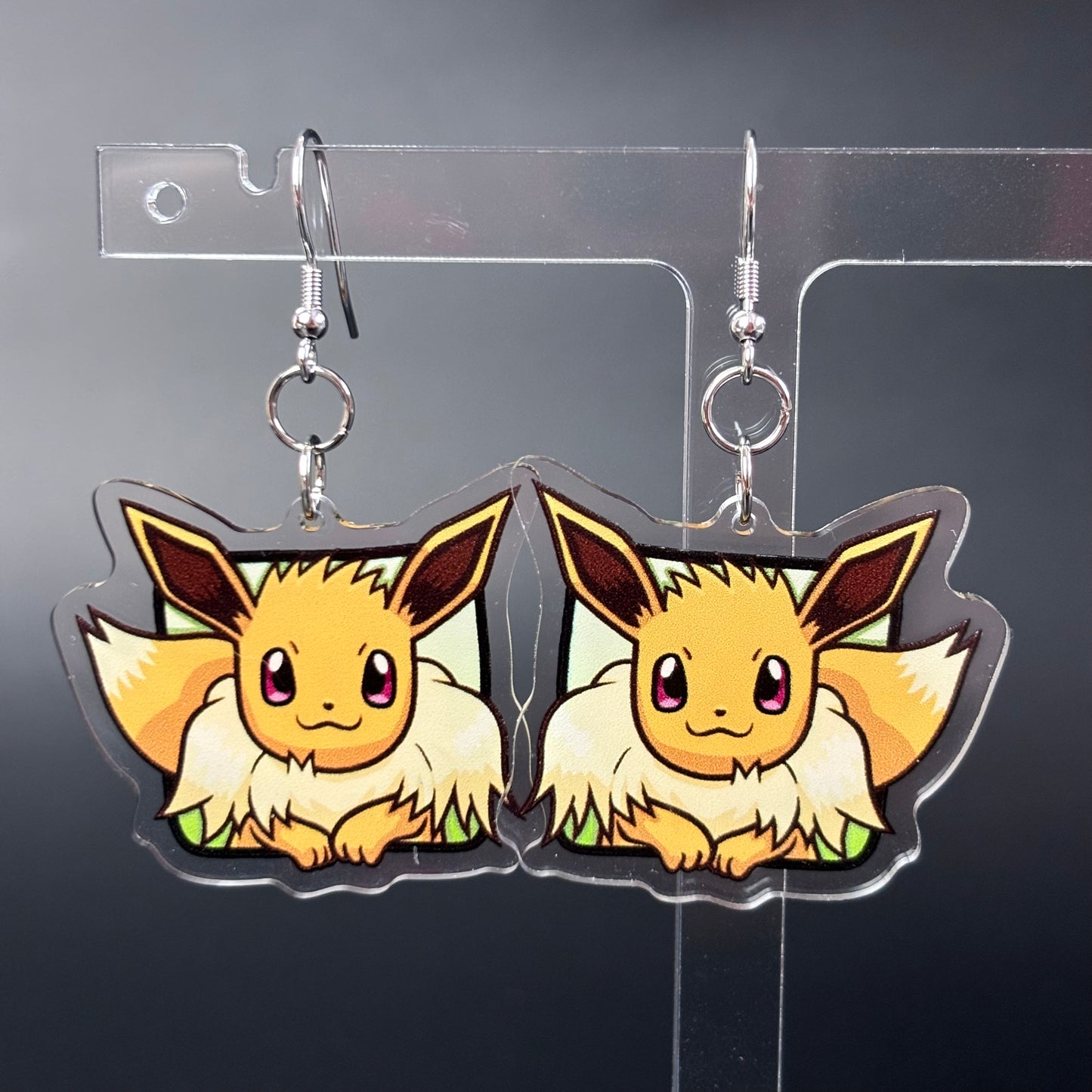 Eeveelution Pokemon Earrings - Eevee Sylveon Umbreon Espeon