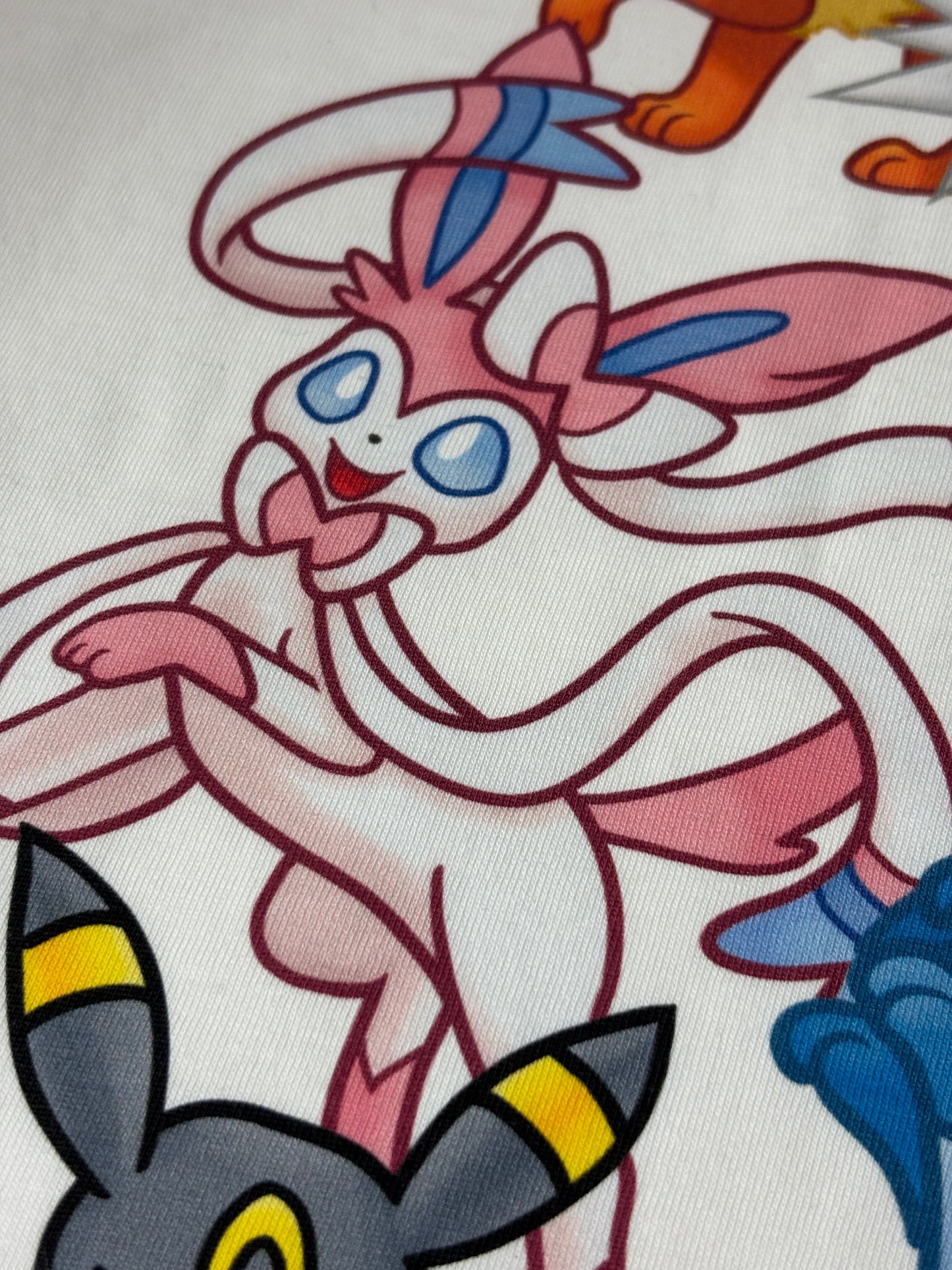 Eeveelutions Vintage White Tee