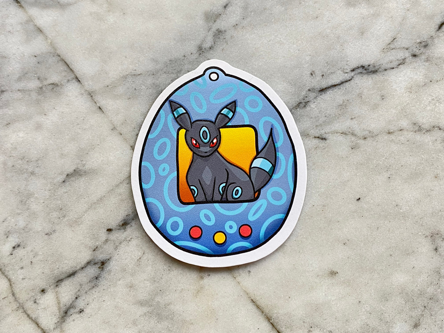 Umbreon Pokemon Tamagotchi Vinyl Sticker