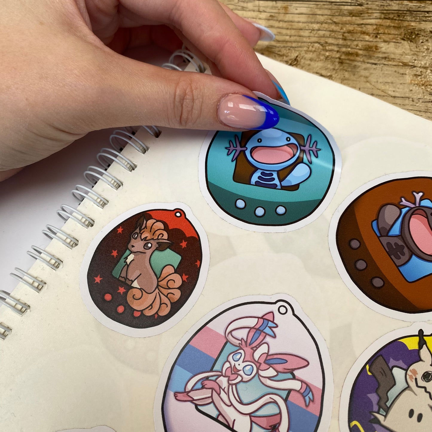 Reusable A5 Pokedex Sticker Book