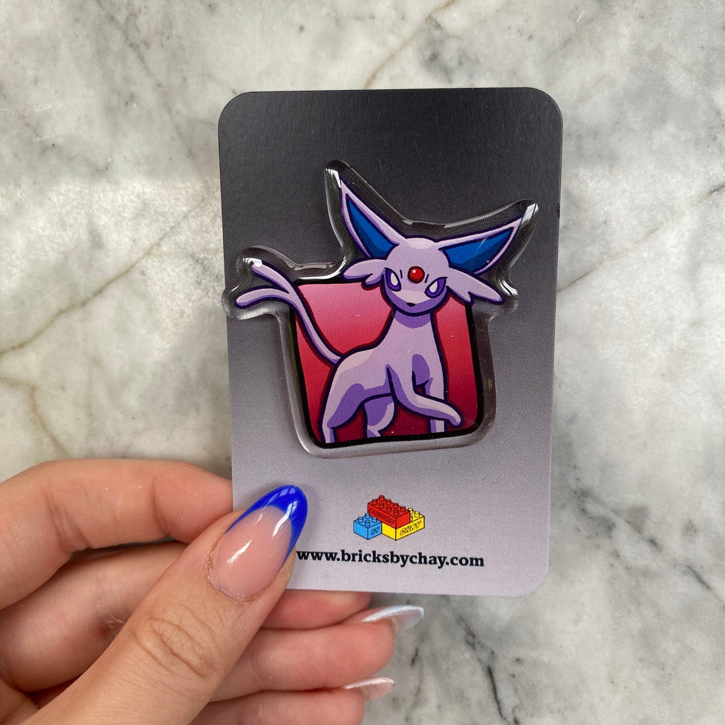 Espeon Pokémon Acrylic Pin