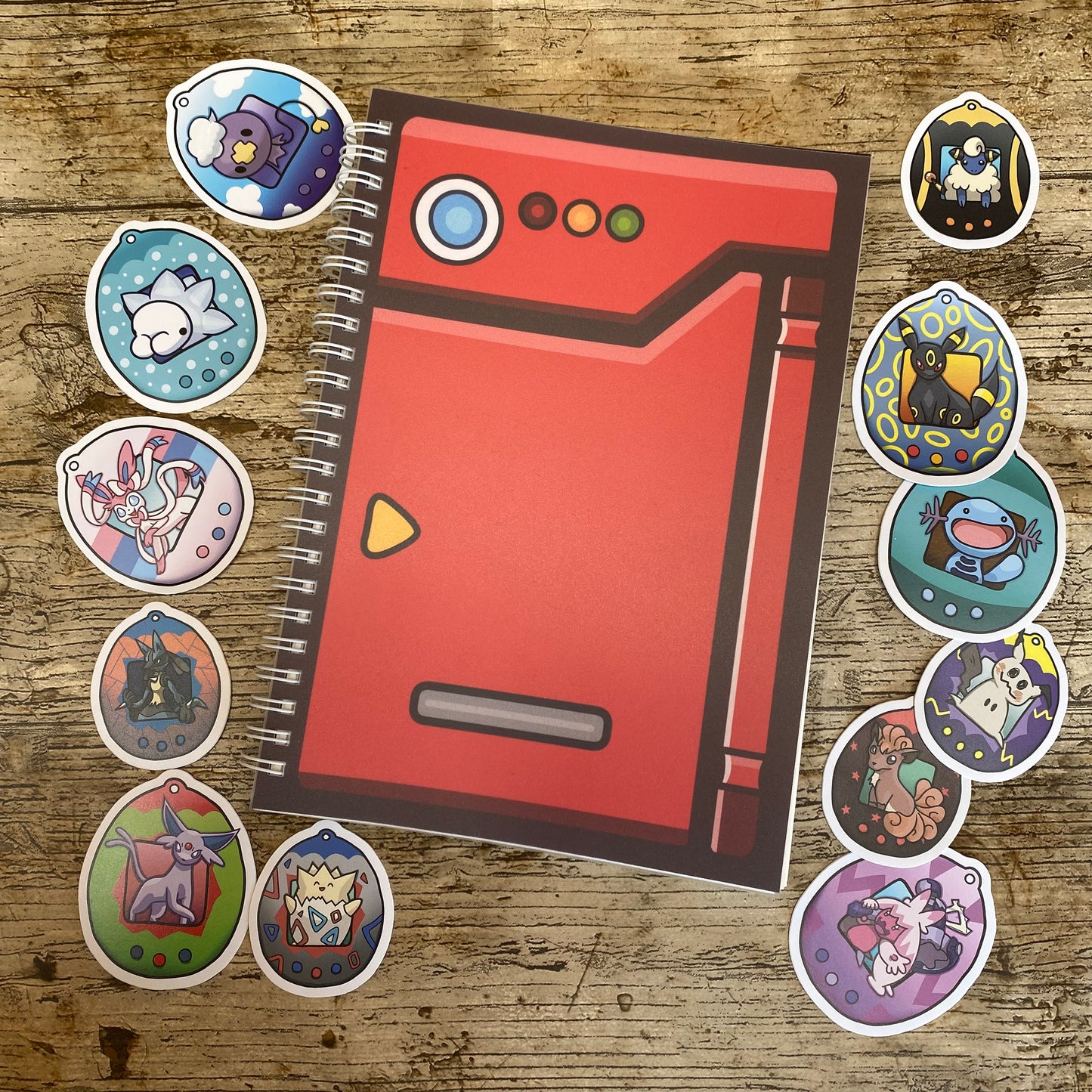 Reusable A5 Pokedex Sticker Book