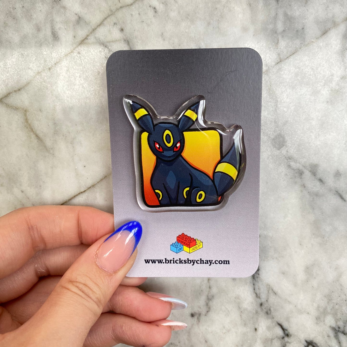 Umbreon Pokémon Acrylic Pins