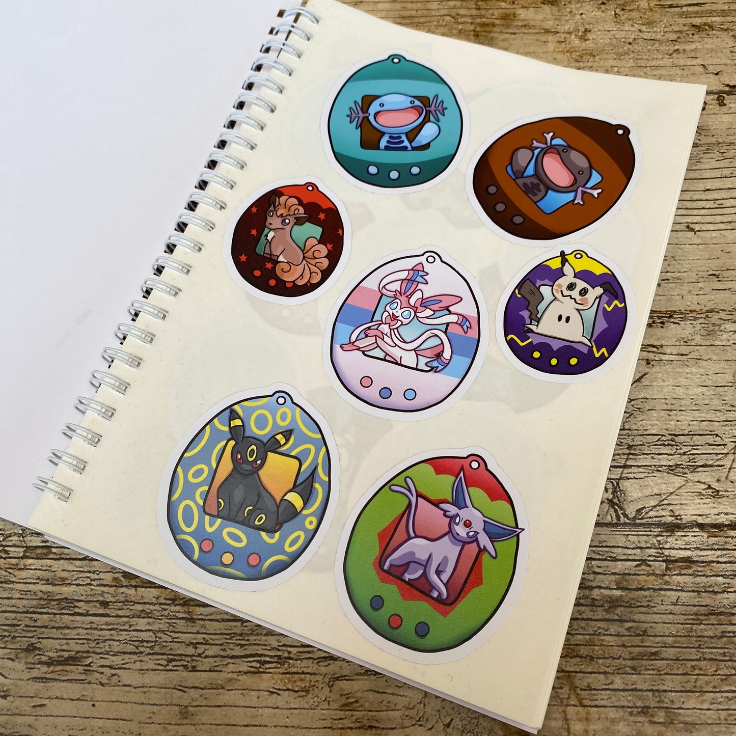 Reusable A5 Pokedex Sticker Book