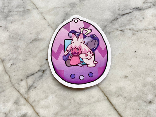 Tinkaton Pokemon Tamagotchi Vinyl Sticker