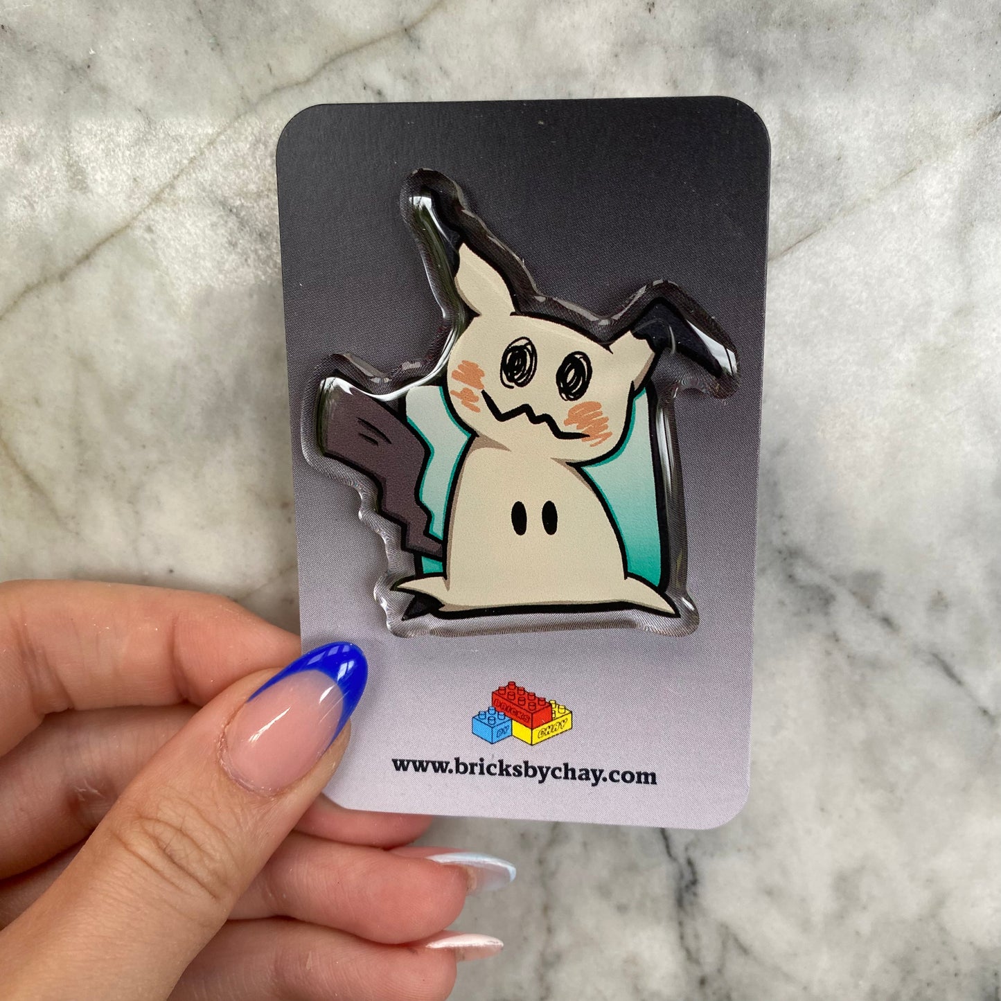 Mimikyu Pokémon Acrylic Pins