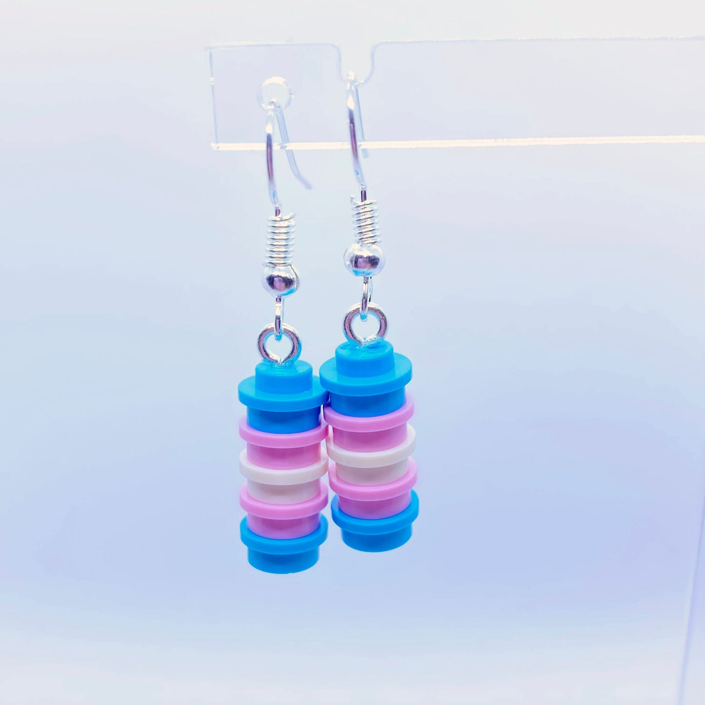 Pride Earrings | Silver Plated | Quirky Gifts | UK Seller