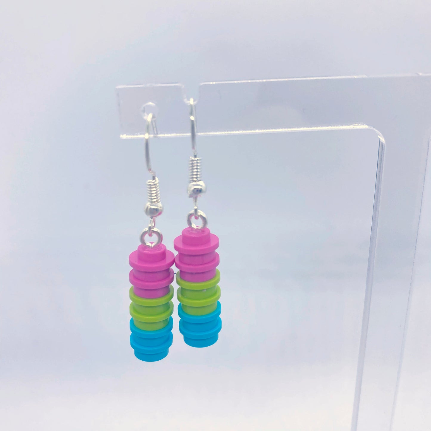 Pride Earrings | Silver Plated | Quirky Gifts | UK Seller