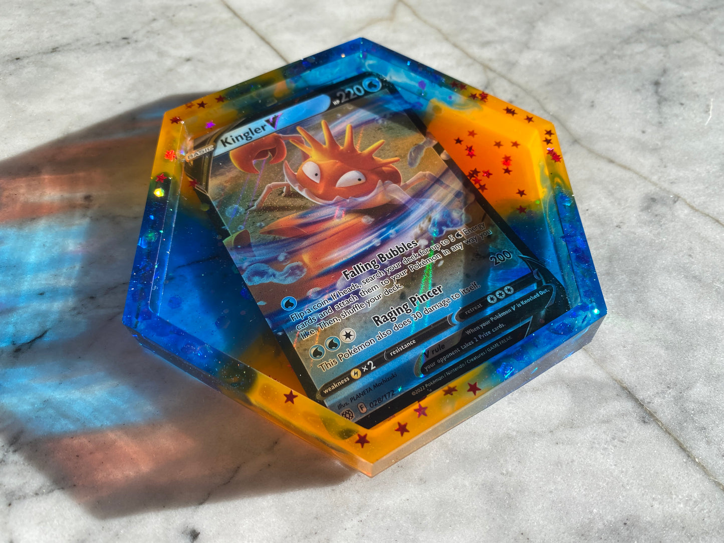 Kingler Pokemon Card Drinks Coaster