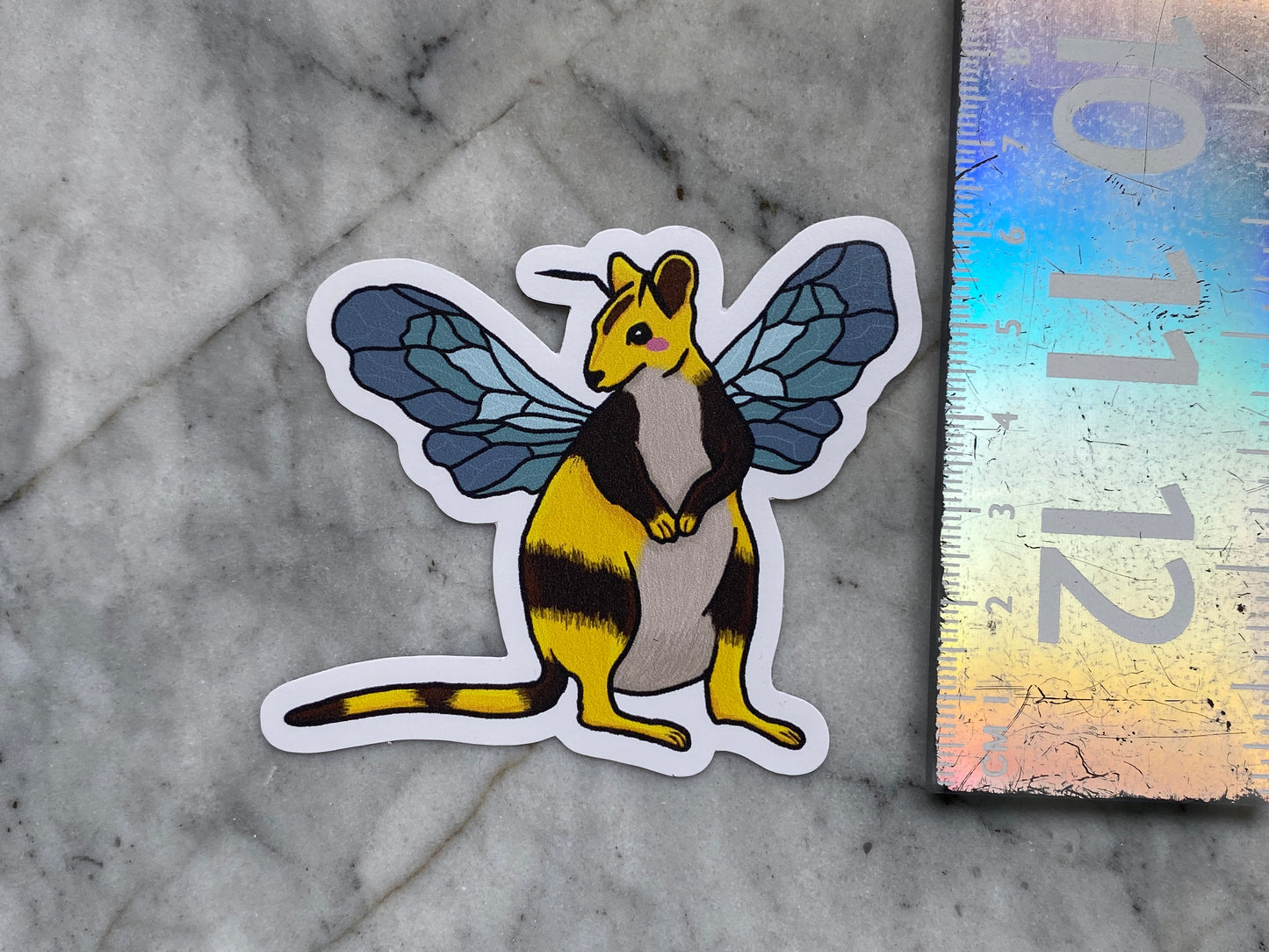 Wallabee Pun Vinyl Sticker