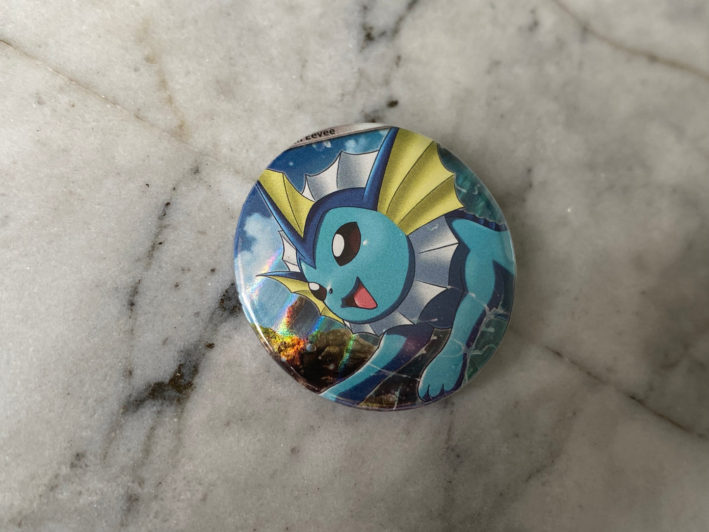 Vaporeon Button Badge