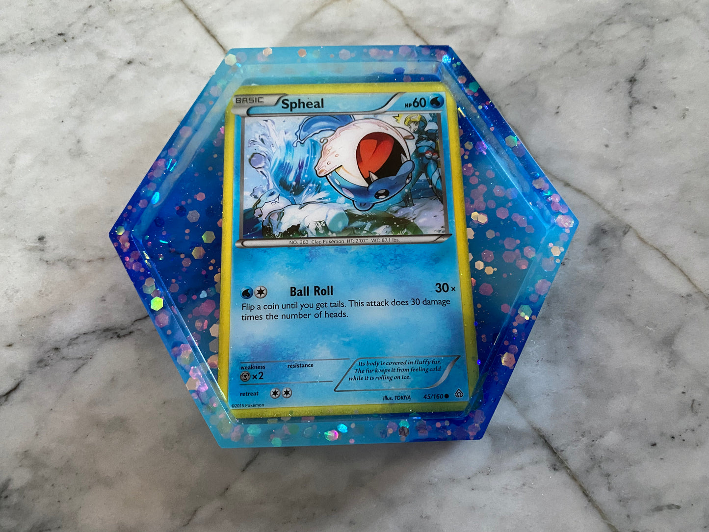 Spheal Pokemon Card Drinks Coaster