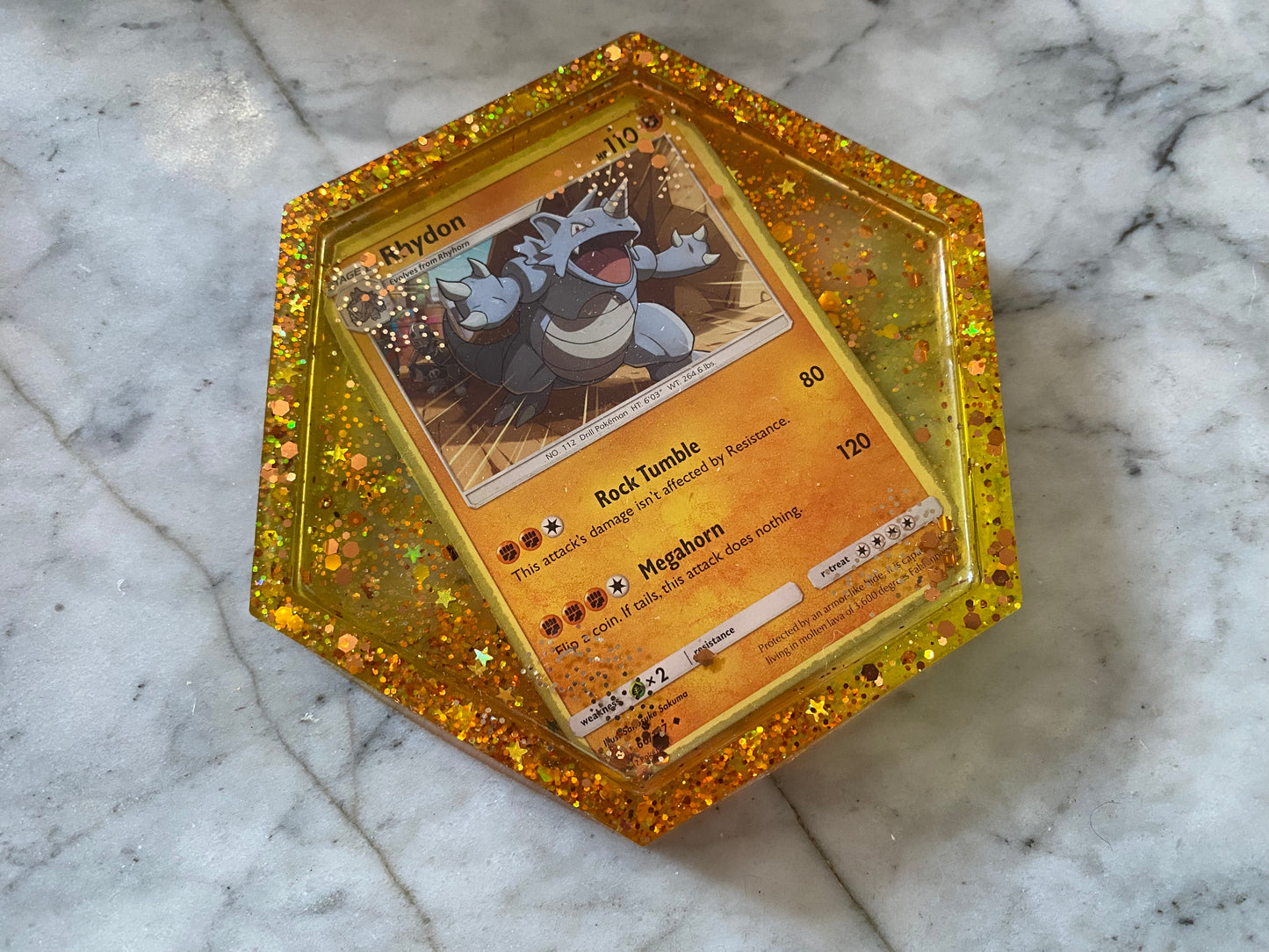 Rhydon Pokemon Card Drinks Coaster