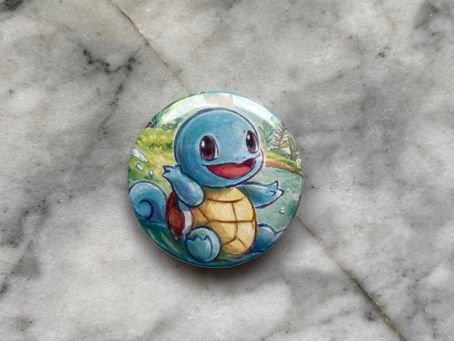 Bulbasaur Squirtle Charmander Trio Pokemon Pin Button Badges