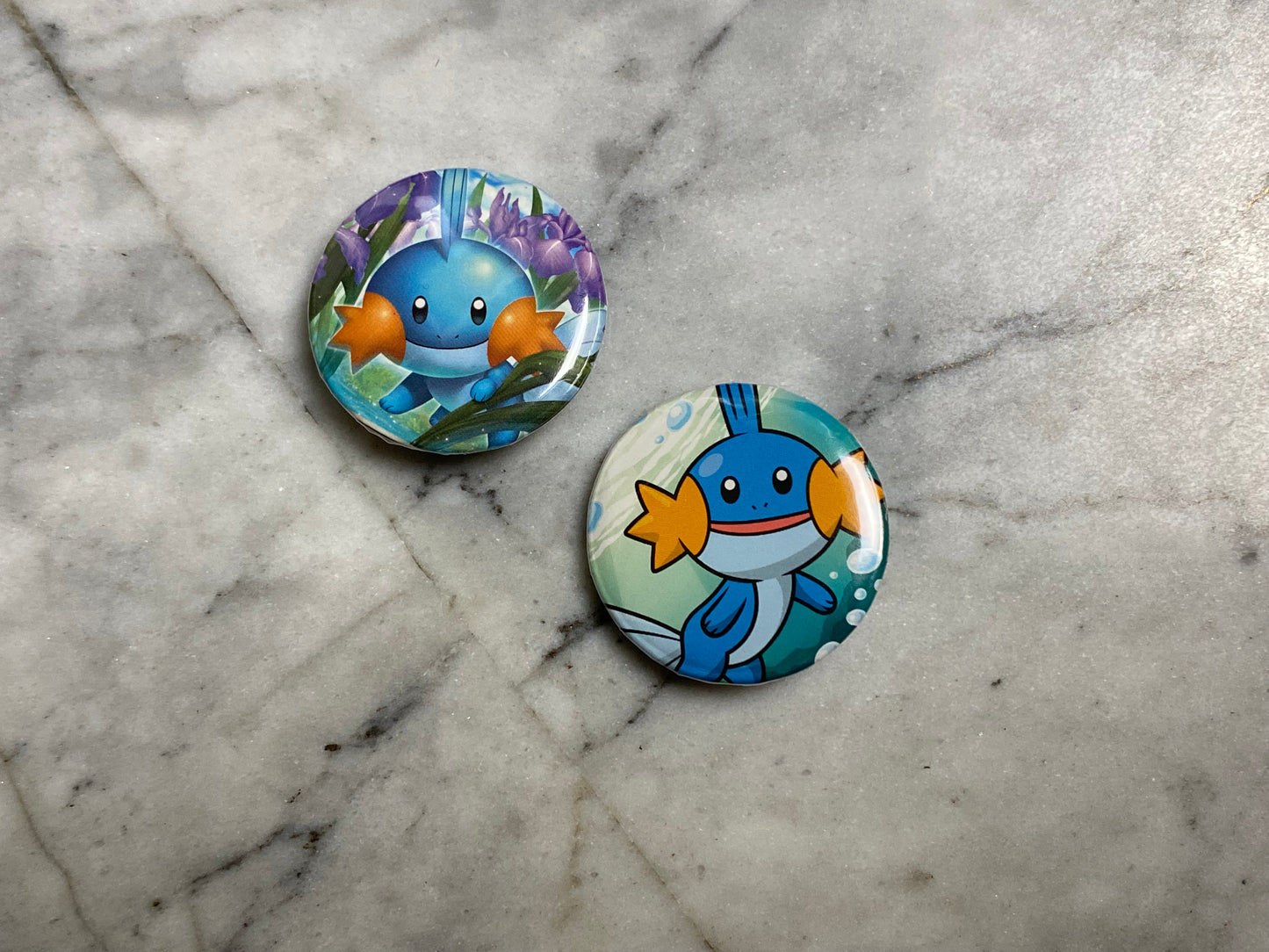 Mudkip Button Badge