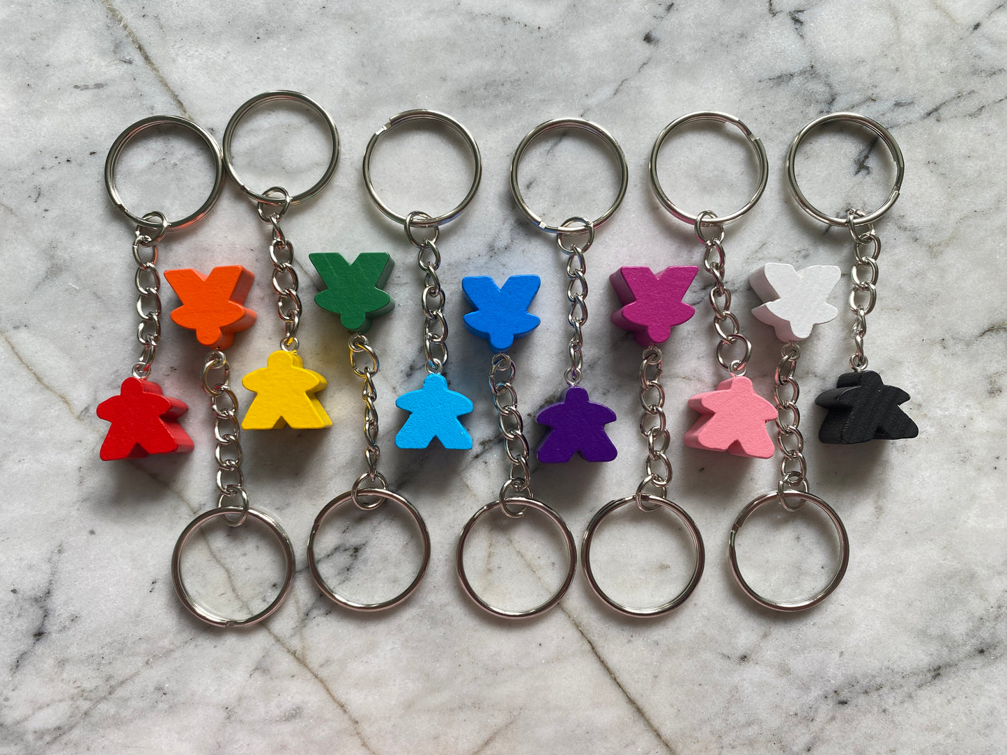 Meeple Keychain