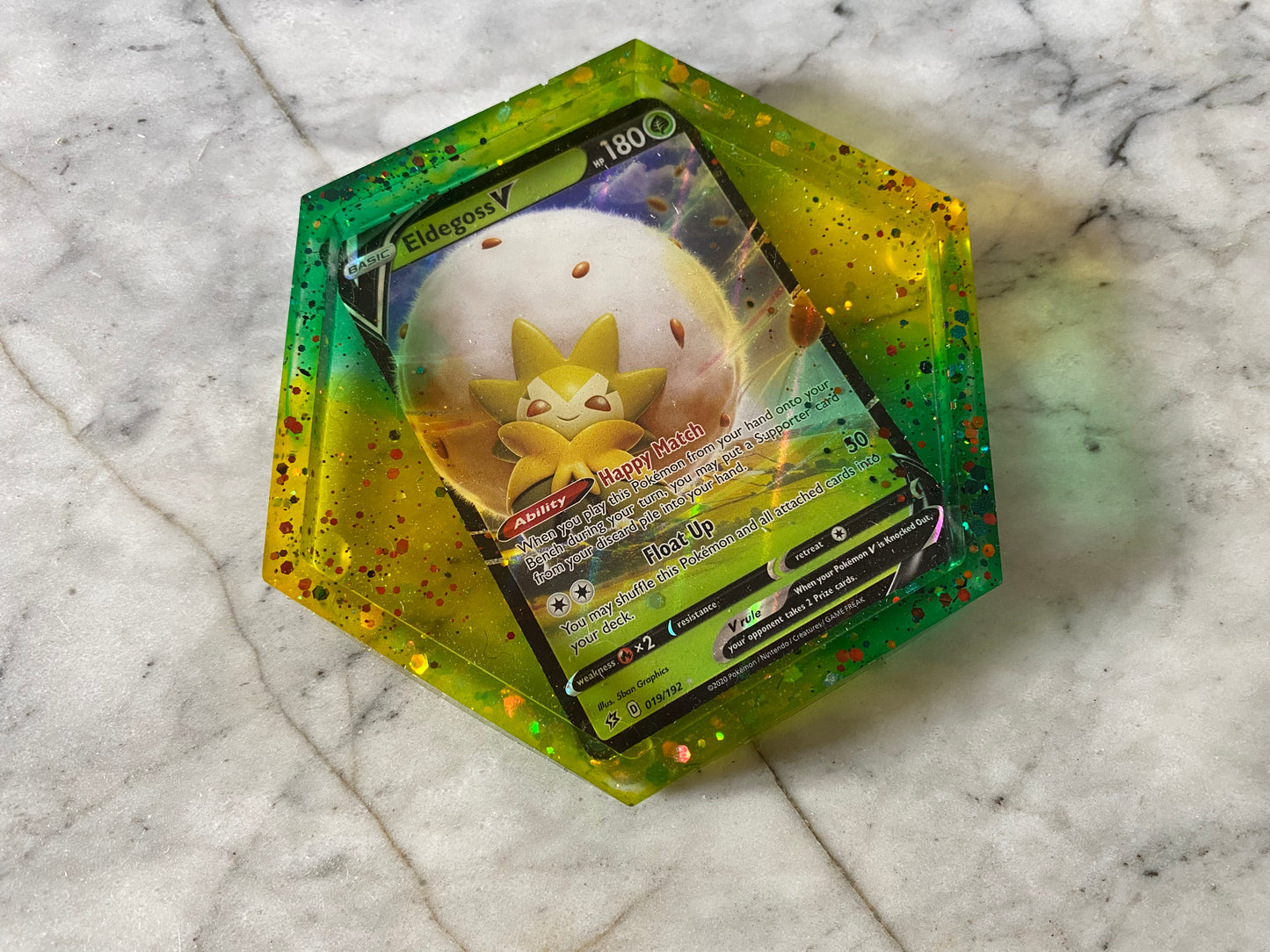 Eldegoss V Pokemon Card Drinks Coaster