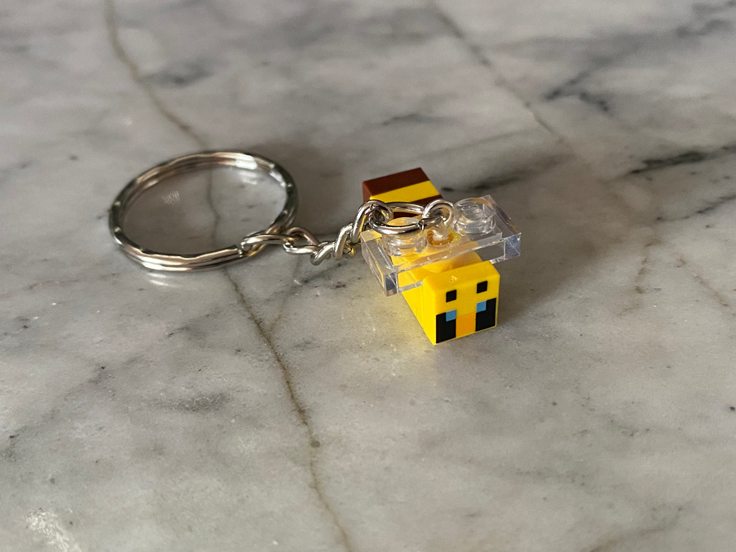 Bee Brick Keychain