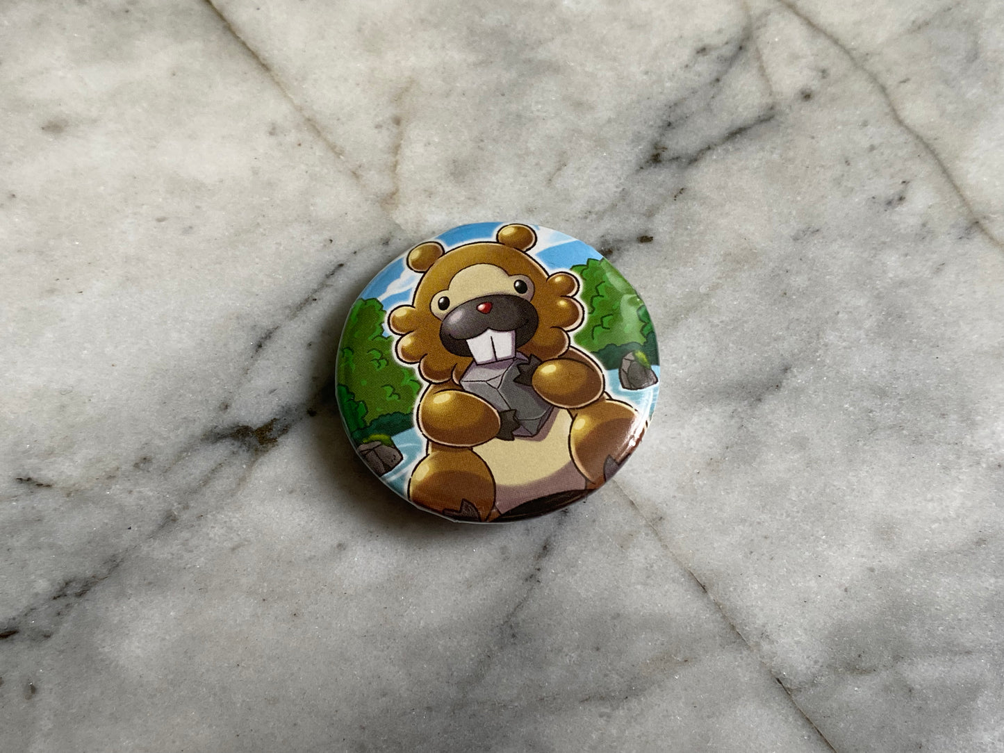 Bidoof Button Badge