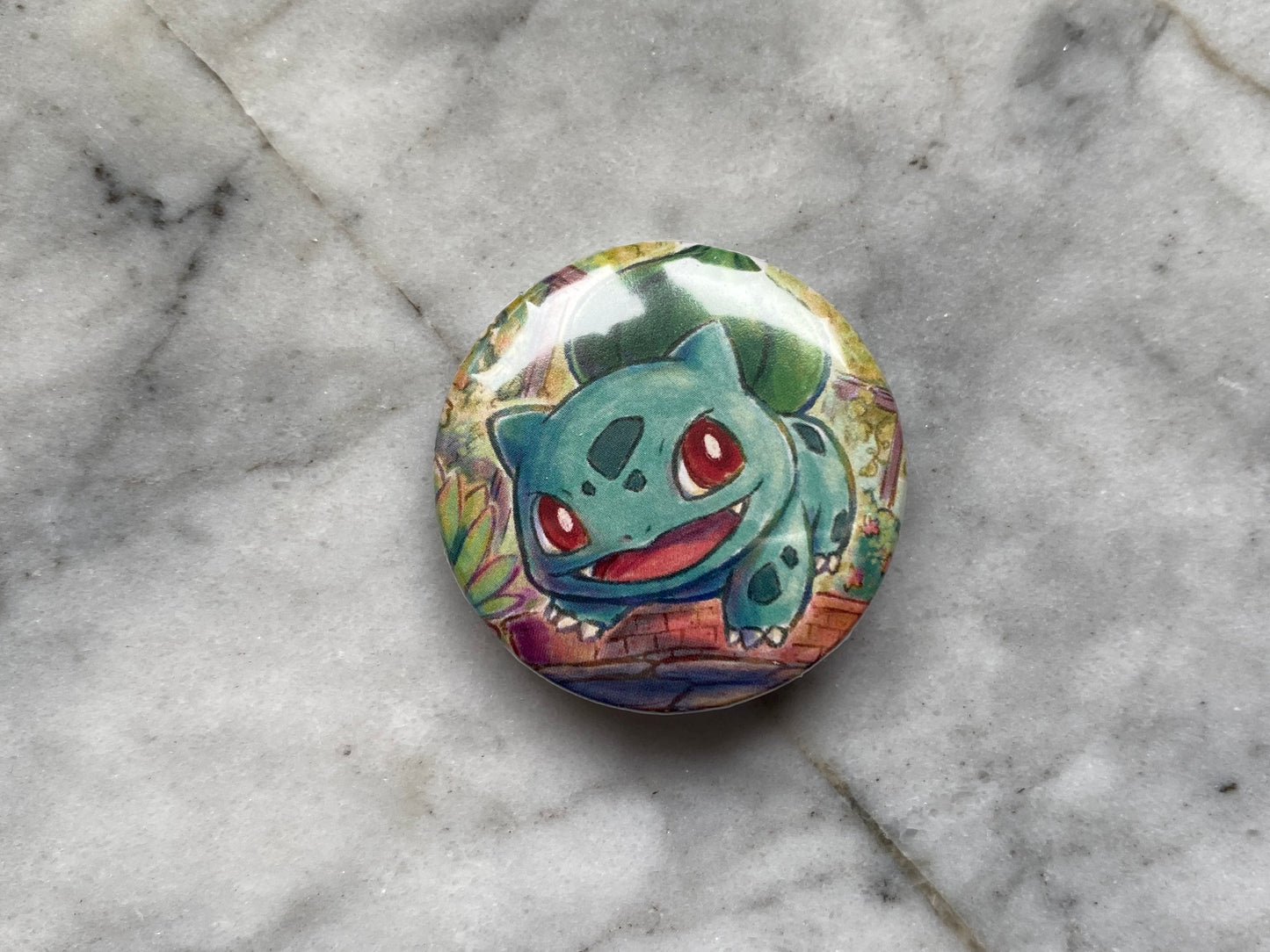 Bulbasaur Squirtle Charmander Trio Pokemon Pin Button Badges