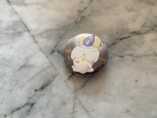 Litwick Pokemon Pin Button Badge